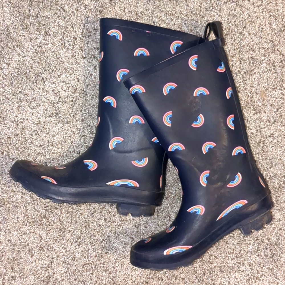 Girl's Cat & Jack Rain Boots (Size 1)